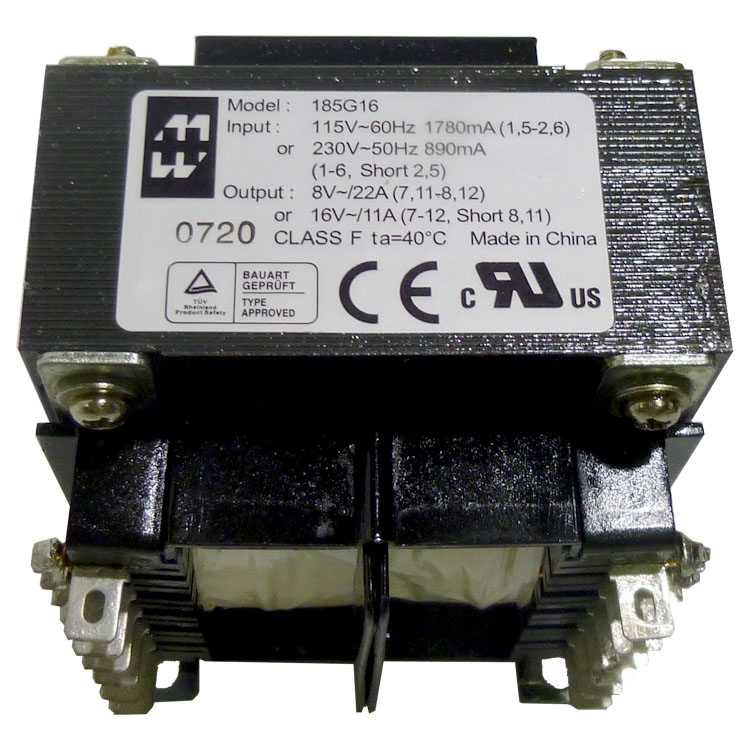 Transformateur d'alimentation électrique - 185 series - Hammond - encapsulé  / monophasé / à connexion rapide