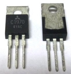 2SC1970 【即決即送】 三菱RFトランジスター C1970 [91PbK/250289M] Mitsubishi RF Transistor 2個セット