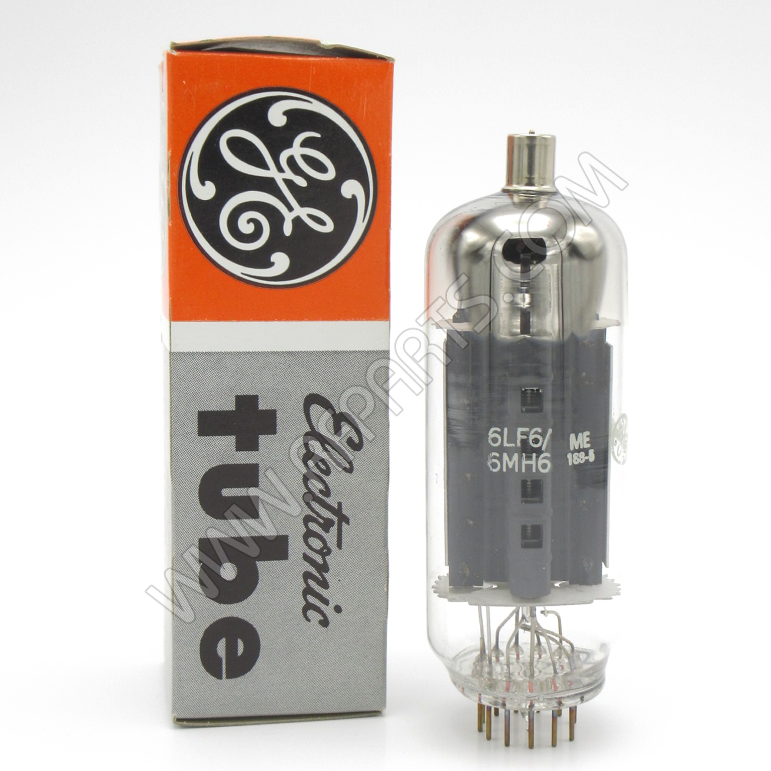 GE 6LF6/6MH6 真空管 5本 USED 6LF6 / 6MH6, General Electric, Beam Power, Amplifier Tube, Tall