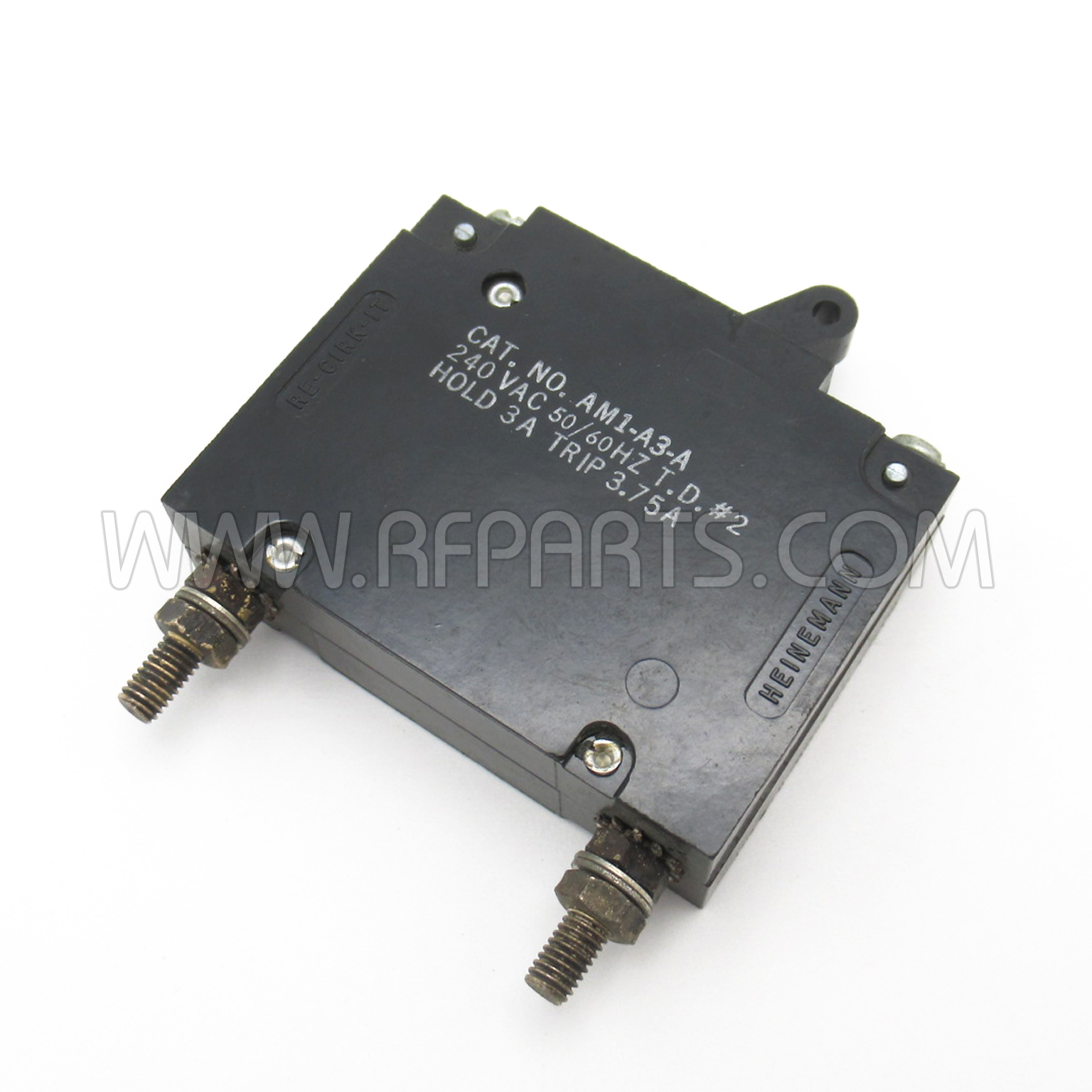 AM1-A3-A Heinemann Circuit Breaker 240 VAC 50/60Hz 3A (Pull)