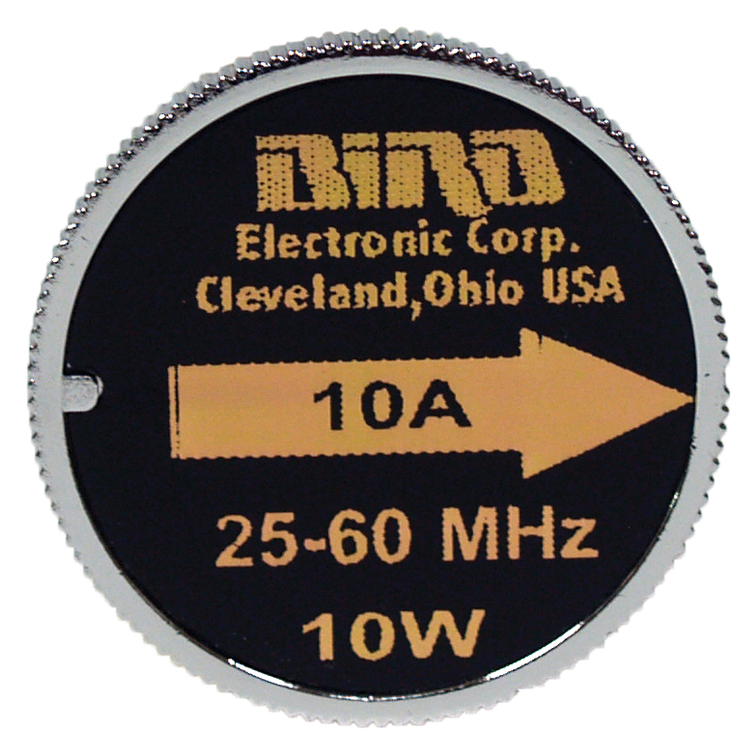 Details about   Bird Electronic 10A 25-60 MHz 10W WattMeter Element