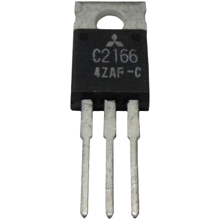 2pcs 2SC2166 C2166 Transistor from Mitsubishi good quality 