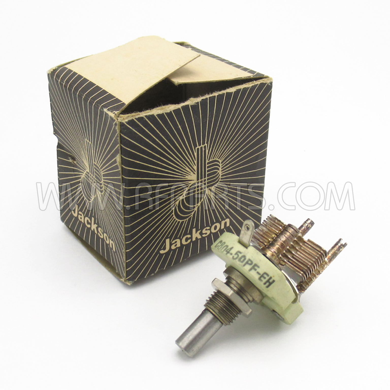 C804-50PF-EH Jackson Brothers Air Variable Capacitor 4-50pf