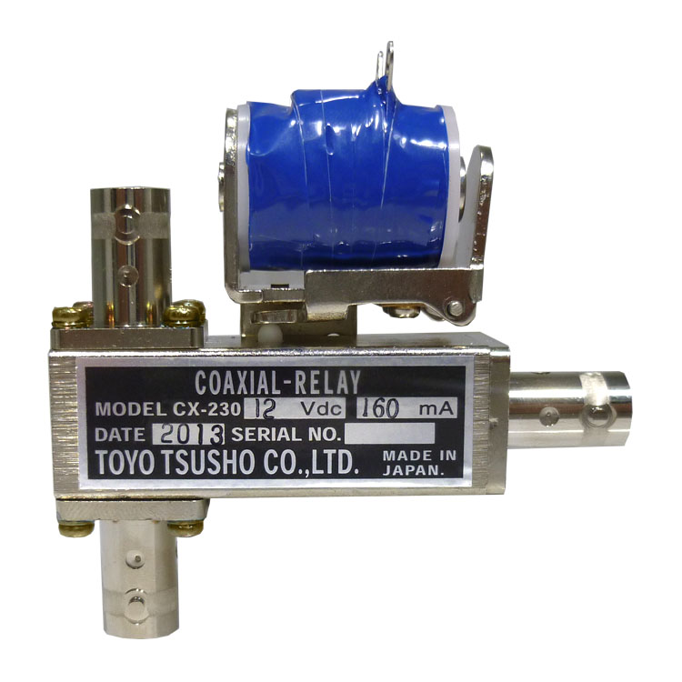 CX230-12 Coaxial relay, SPDT, Female BNC (3-BNC), 12 volt, MFR