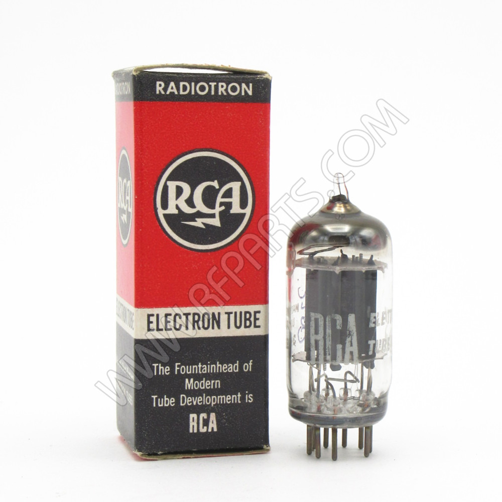 名管 RCA 12AU7(ECC 82) 真空管 動作品 12AU7A, ECC82, RCA, Medium Mu, Twin Triode, New Old Stock, New In Box
