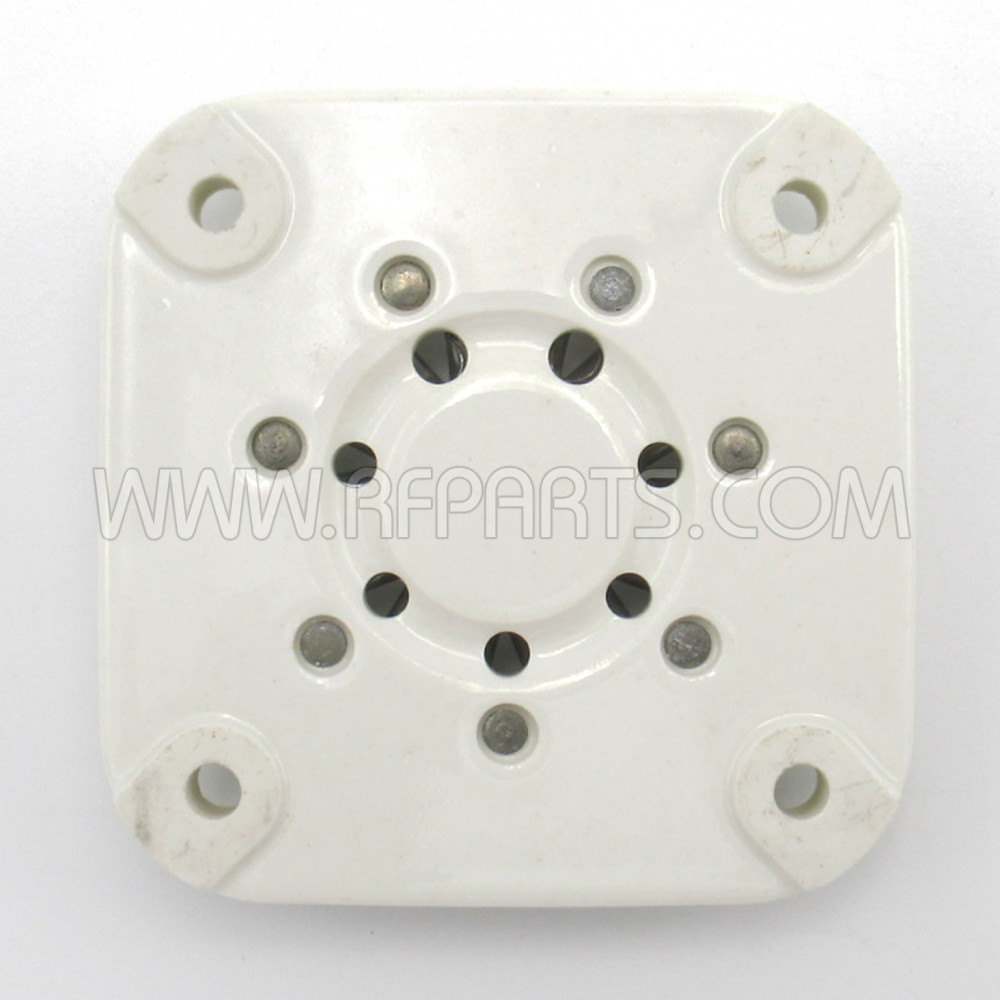 122-237-100 Johnson Ceramic 7 Pin Tube Socket (NOS)