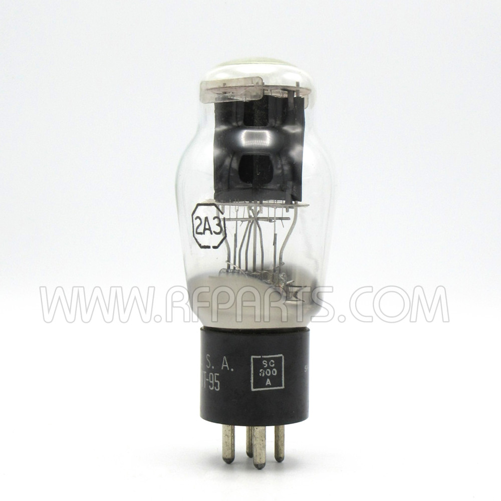 2A3, RCA, Black Plate, Power, Amplifier, Triode, New Old