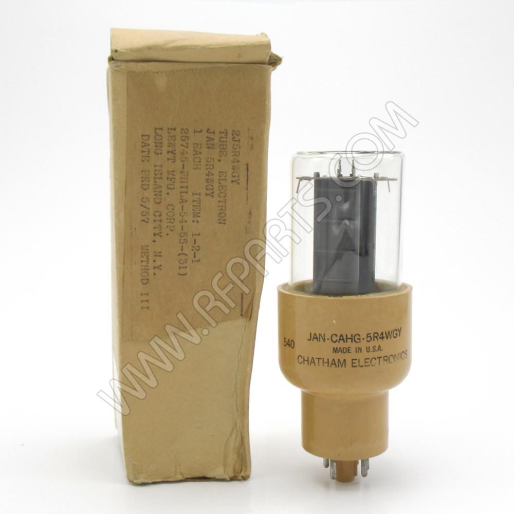 その他 JAN- CAHG-5R4WGA CHATHAM ELECTRONICS JAN-CAHG-5R4WGY, Chatham, Electronics, Full Wave, High Vacuum