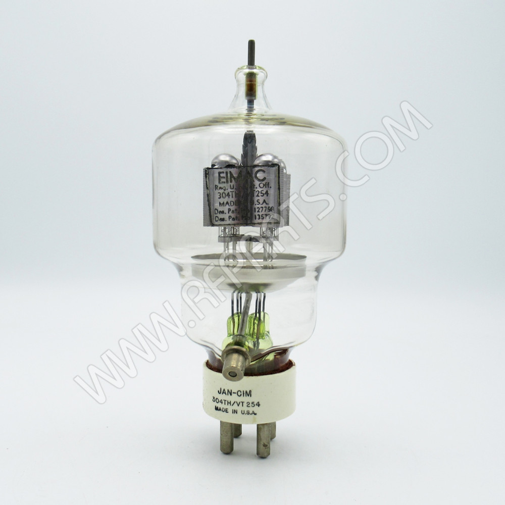 304TH Eimac/Jan-CIM Medium-mu Power Triode (NOS/NIB)