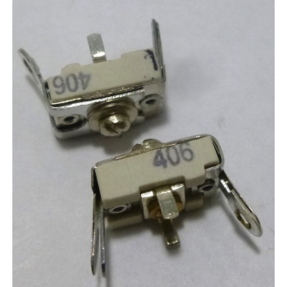 きこま 406 Trimmer, Variable Compression Mica Capacitor, 25-115 pF, Type