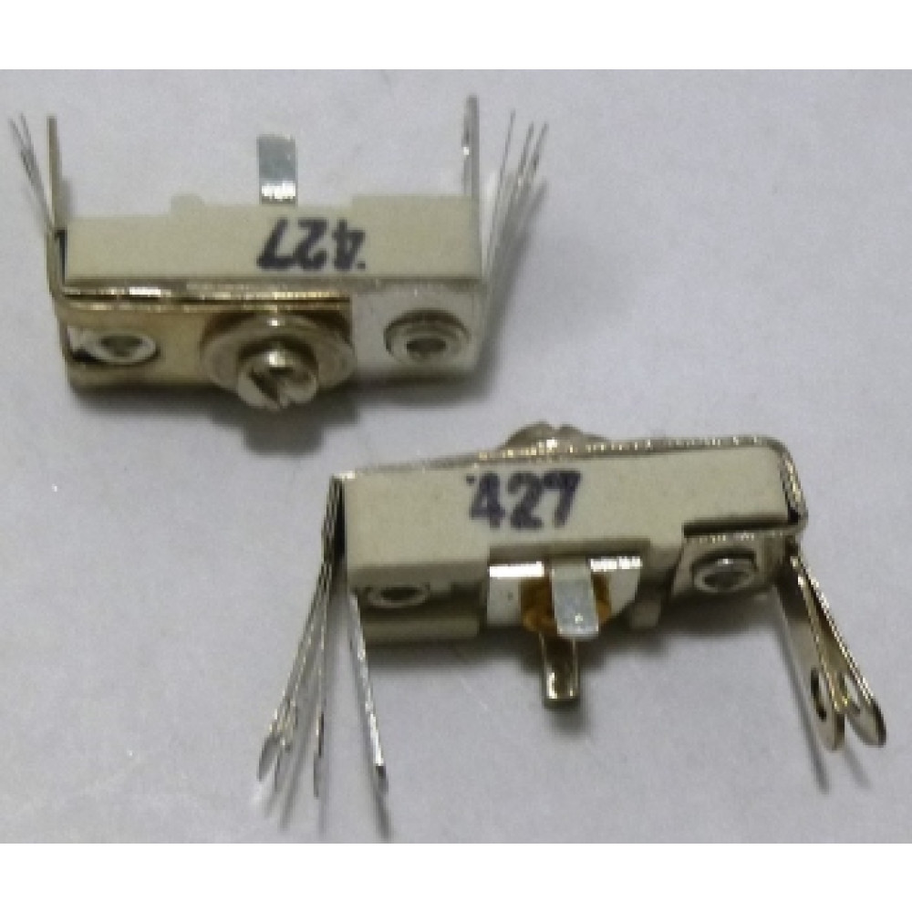 427 Trimmer, Variable Compression Mica Capacitor, 75-300 pF, Type