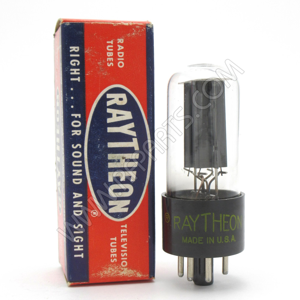 RAYTHEON 5Y3GT 真空管 レイセオン　秘蔵管 5Y3GT, Raytheon, Full-Wave, High Vacuum, Rectifier, Tube