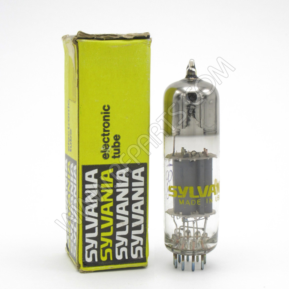 真空管ペア 6BM8/ ECL82 KenAudio，Colomor製，箱，帯有 6BM8 / ECL82, Sylvania, Triode-Pentode, Tube, New Old Stock, New