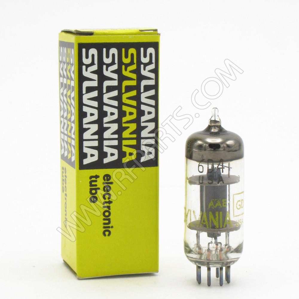 ULTRON　SYLVANIA　6B4G　動作良品　各1本 6B4G (NIB︽NO:4611 美國SYLVANIA 6B4G 真空管同批號綠字1974年軍規三