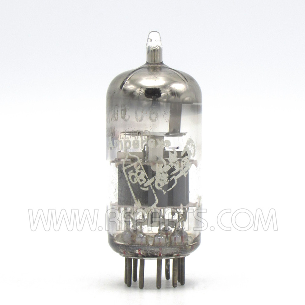 6DJ8 Amperex Bugle Boy Twin Triode Electron Tube (Pull)