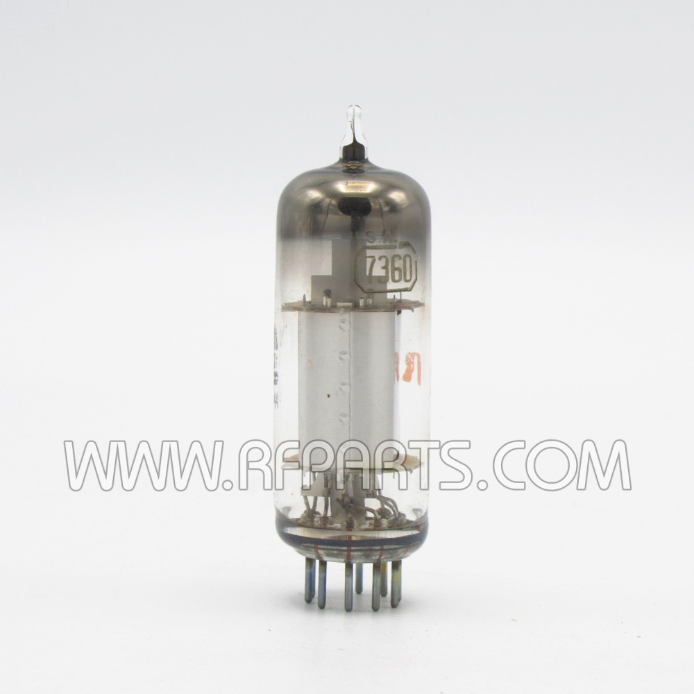 7360 RCA Beam Deflection Tube. Designed for use as a balanced