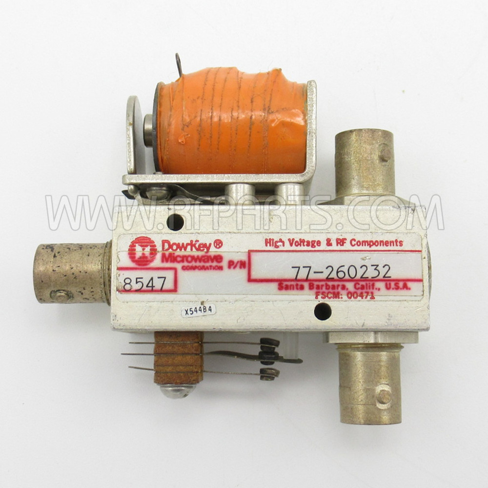 78-0204 UHF Coax Switch, 2 position, DC-1 GHz, 1kw PEP, UHF Female