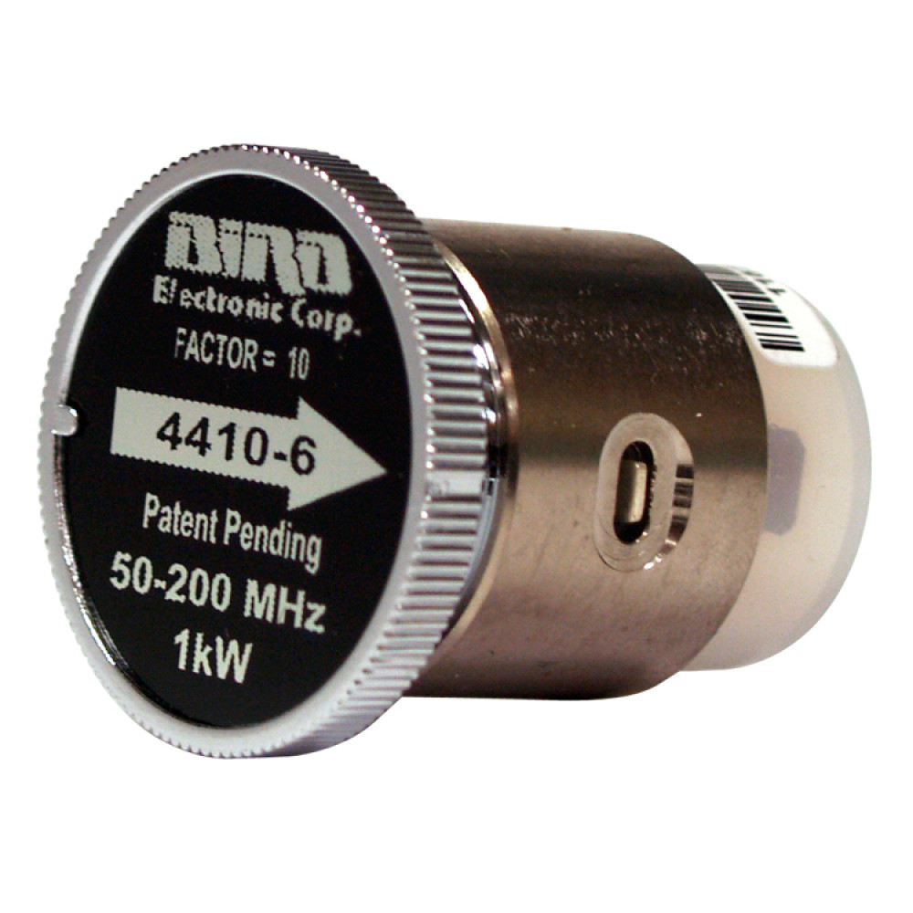 4410-6, Bird, Wattmeter, Element, 50-200MHz, 0-1000 Watts