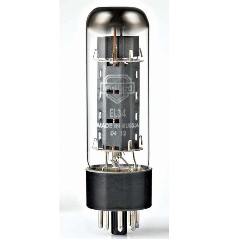 EL34MP-MULLARD Tubes, Power Amplifier Pentode, 6CA7/EL34, Platinum