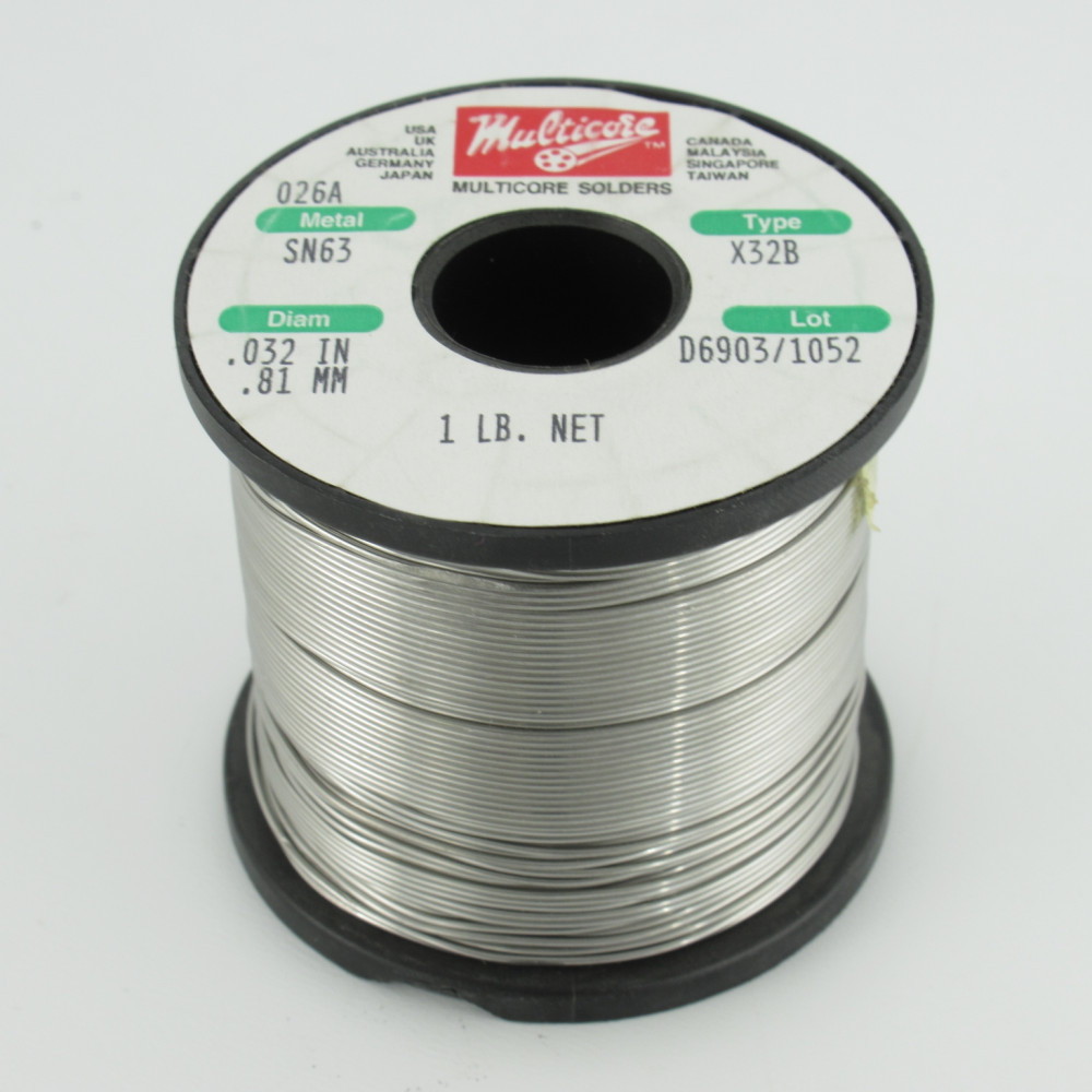 SN63PB37 Multicore Solder 1lb .032