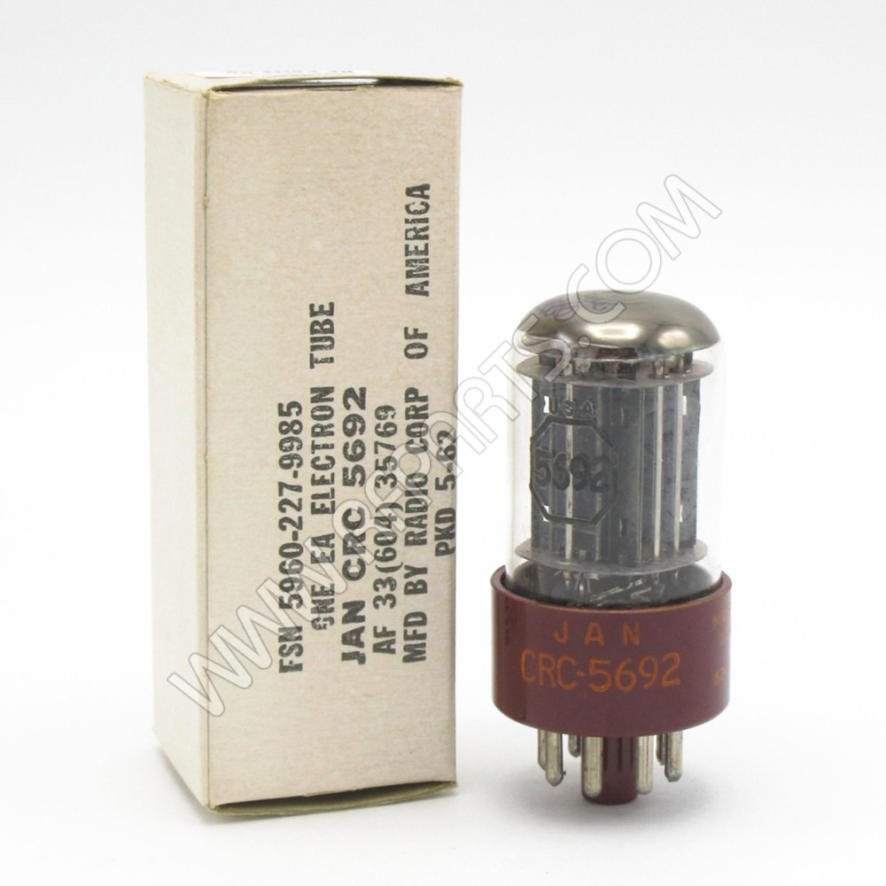 Dragon Leader　　　　　　RCA 5692 JAN-CRC-5692 RCA Medium Mu Twin Triode Tube , New Old Stock