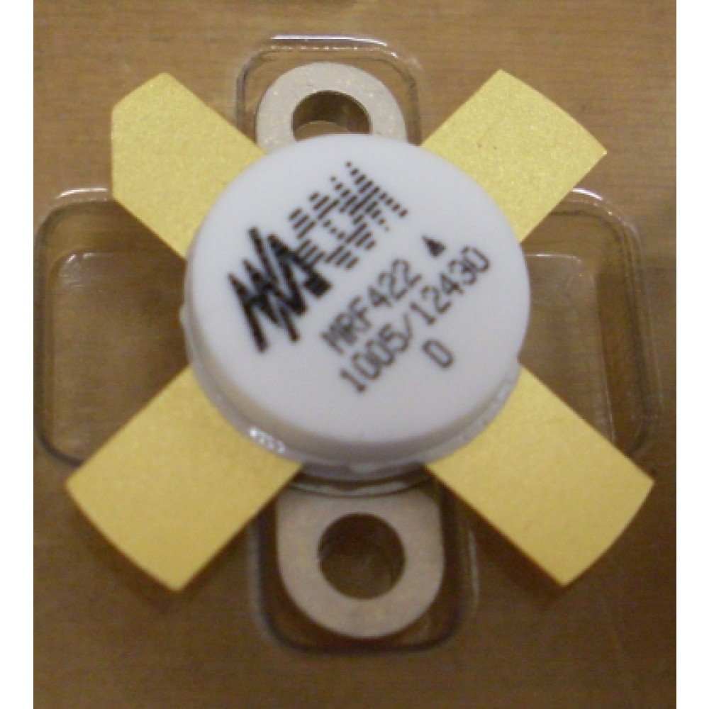 thumbnail image 2 of M/A-COM MRF422 NPN Silicon Power Transistor – 150W (PEP), 30MHz, 28V, New 2 of 6