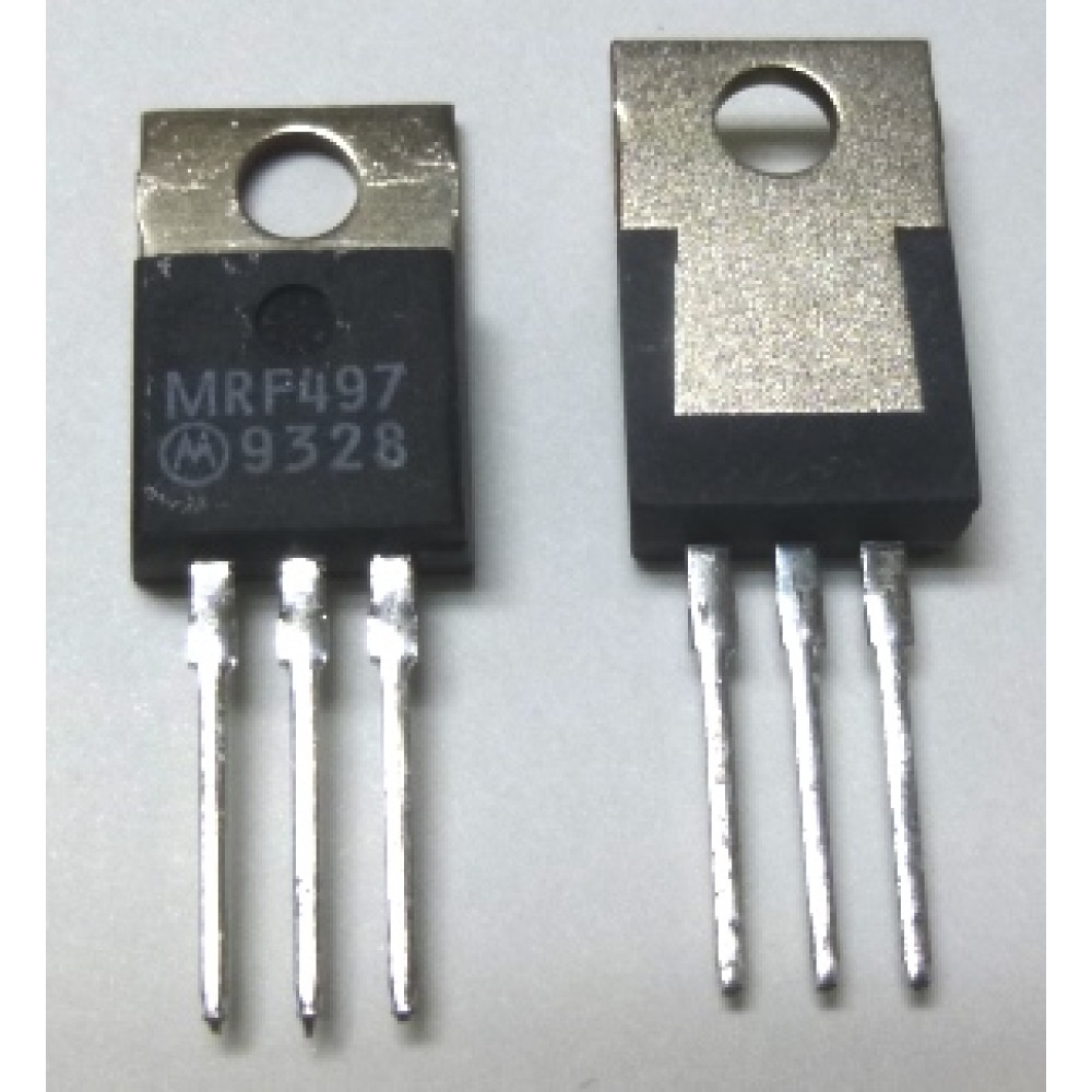 MRF497 Motorola NPN Silicon RF Power Transistor 40W 50 MHz 12V