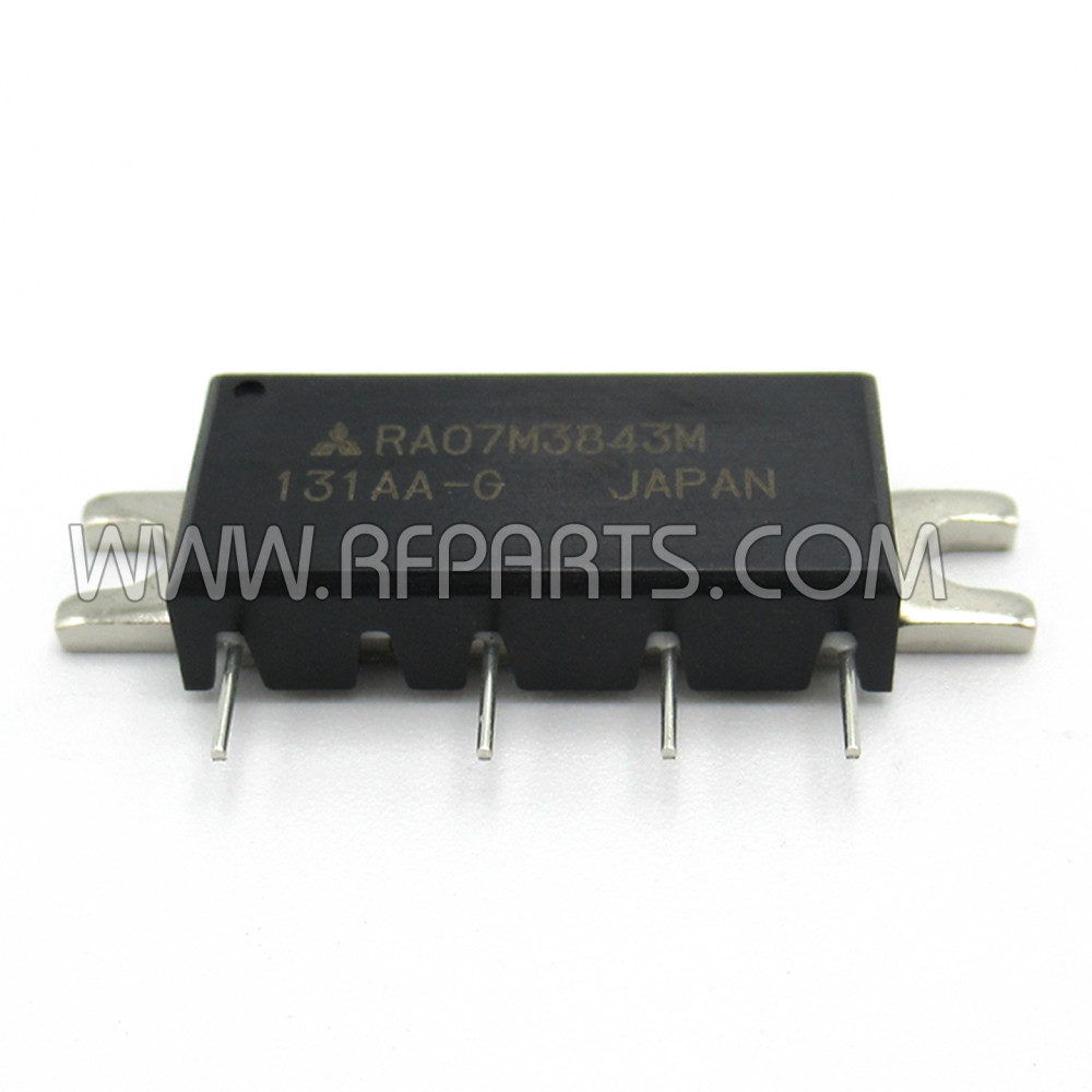 RA07M3843M Mitsubishi RF Module 378-430 MHz 7 Watt 7.2v, New