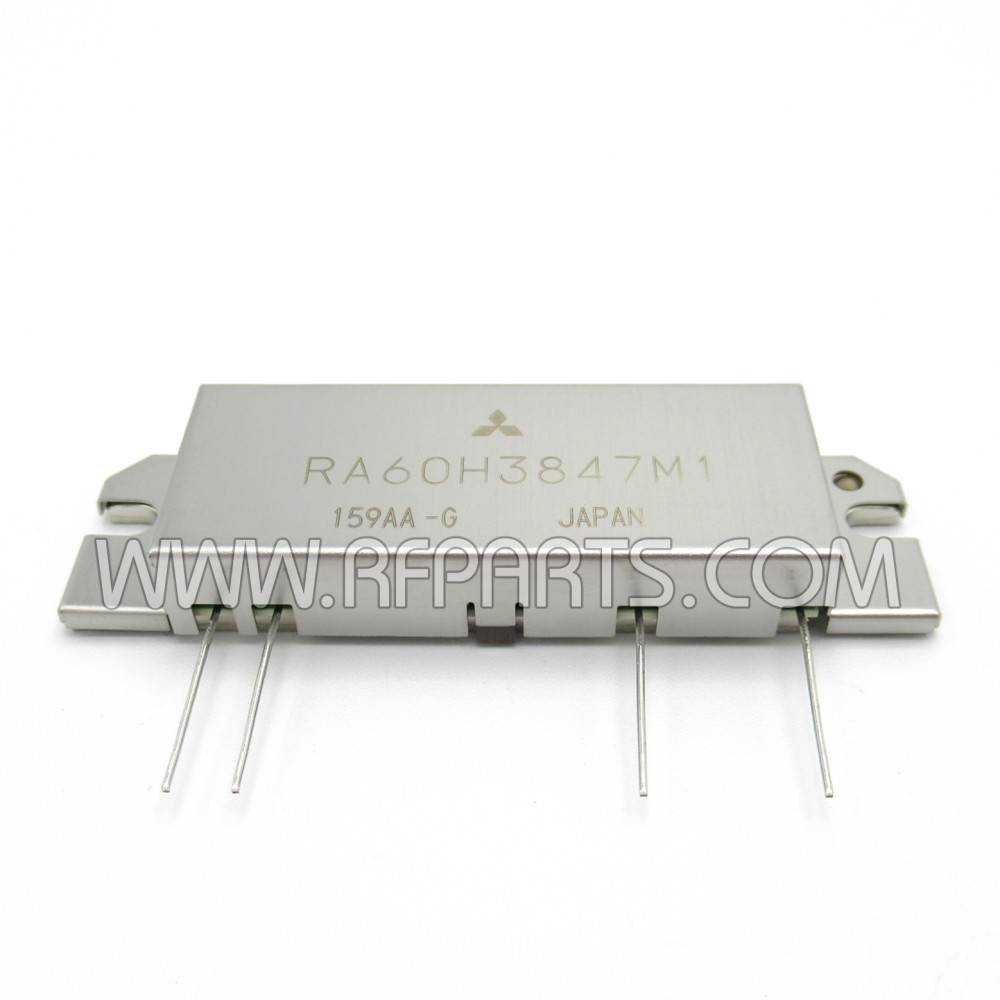 RA60H3847M1 Mitsubishi RF Module 378-470 MHz 60W 12.5V, New