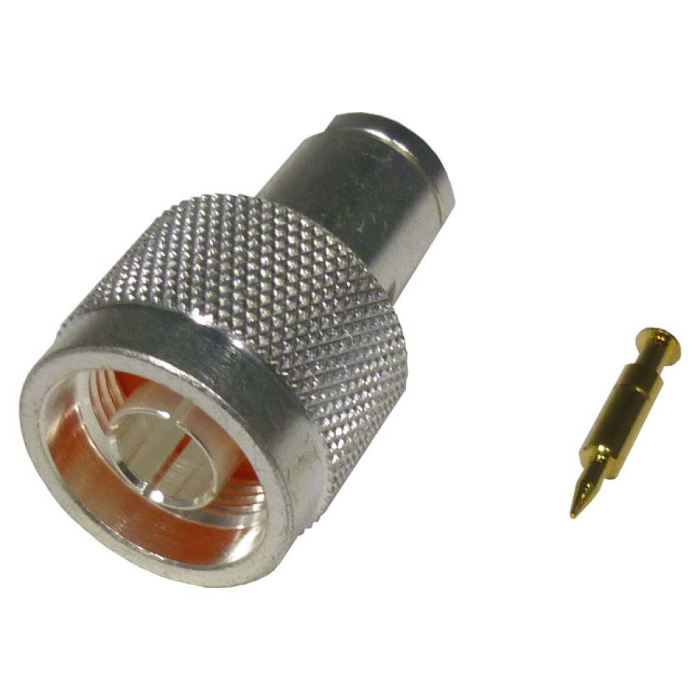 RFN-1000-N RF Industries Type-N Male Clamp Connector for Cable