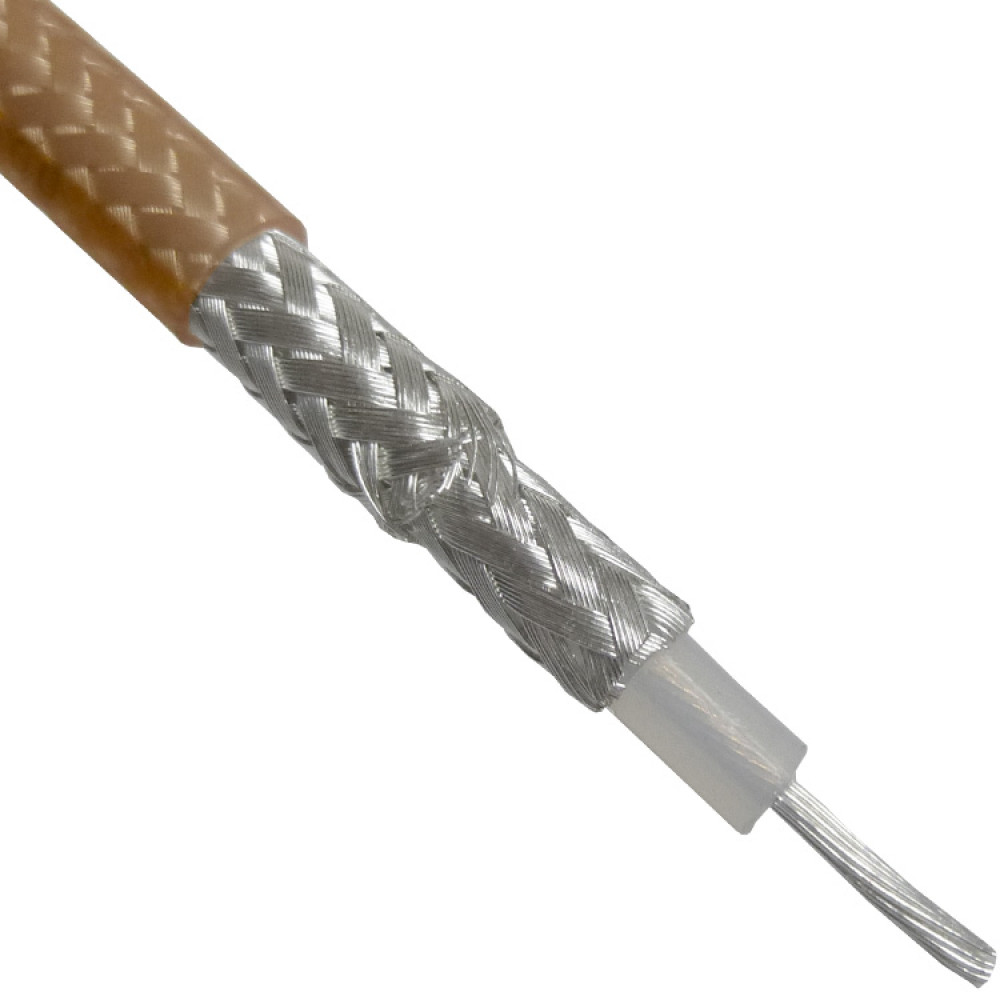 Cavo Coassiale Thermax M17/128 RG400, 50 Ohm, Ponticello RF Con Treccia In Rame Argentato