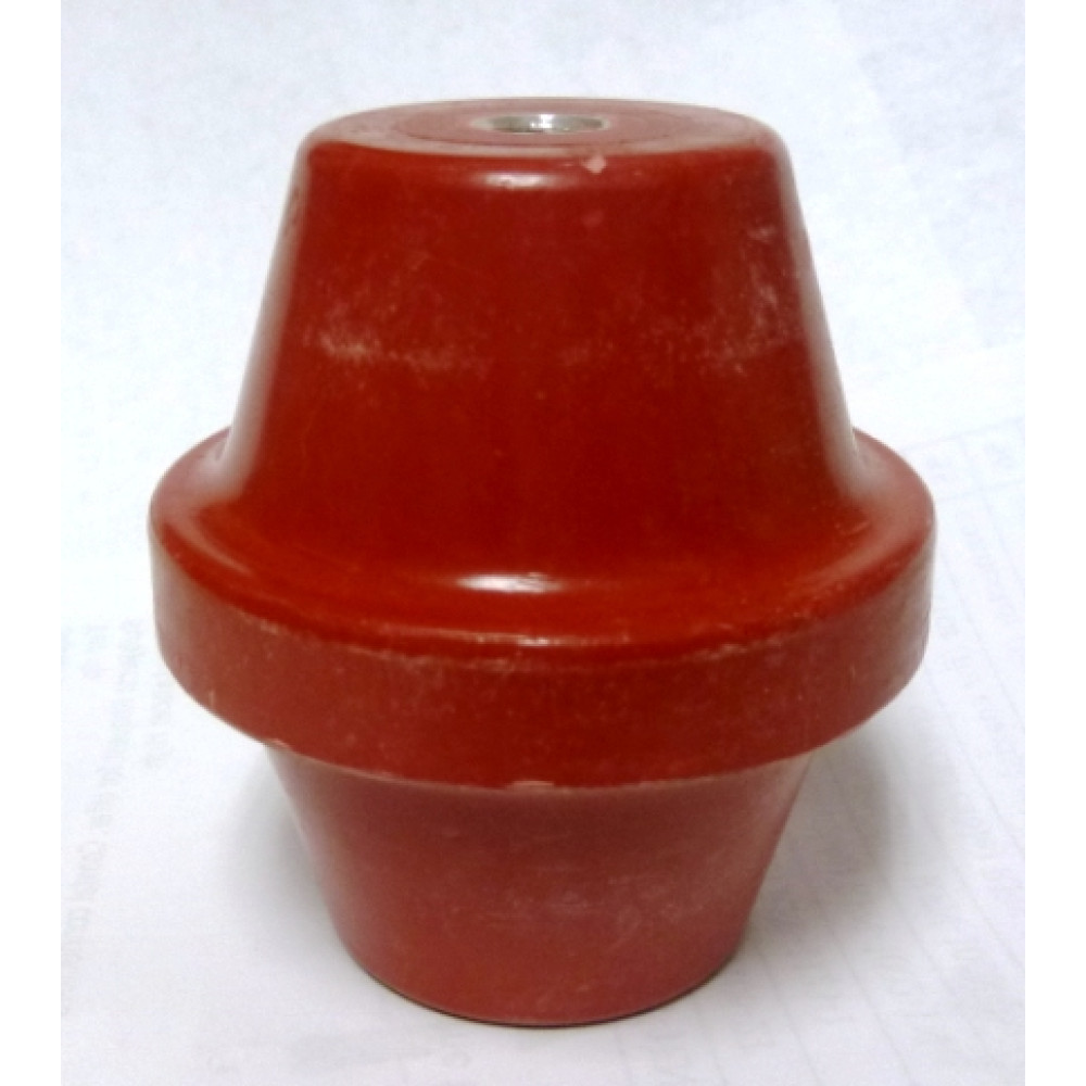 1872-1B, Glastic, Red, Standoff, Insulator, 2.75