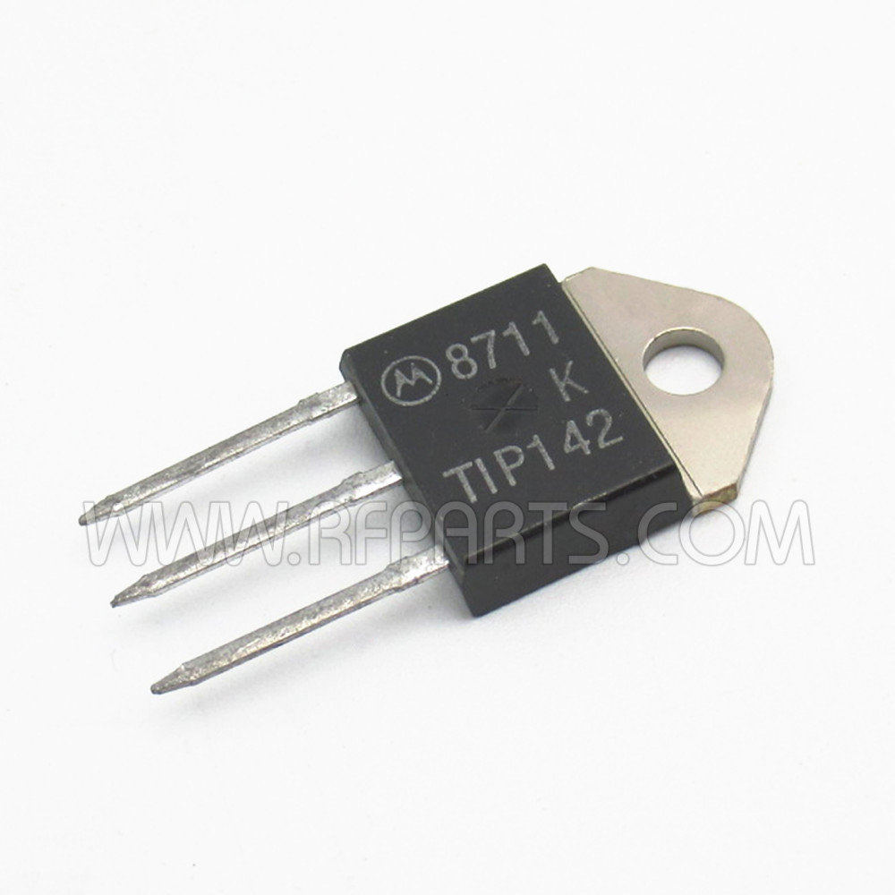 POPESQ TIP142 Transistor – NPN Darlington, 100 V, 10 A, 125 W, TO247-3