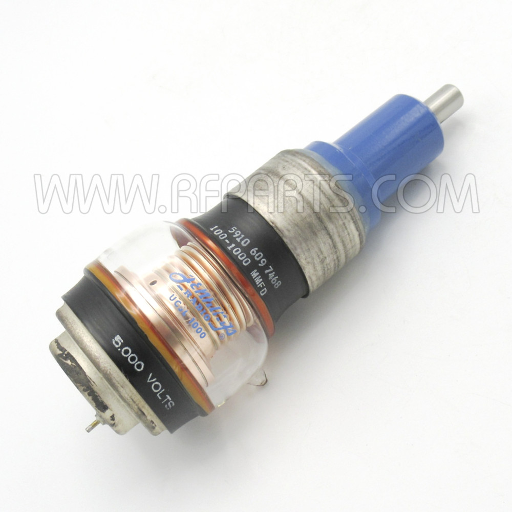 UCSL-1000, Jennings, Variable, Vacuum, Capacitor, 100-1000mmfd