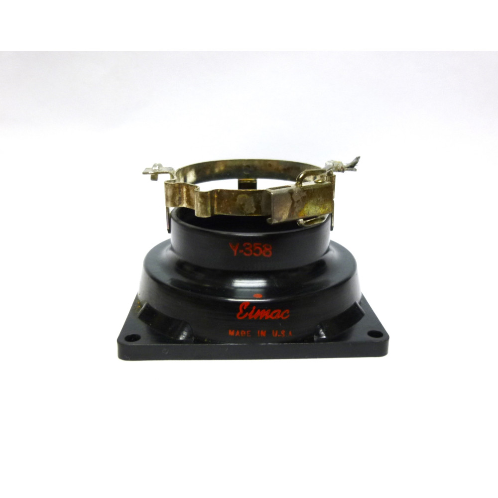 Y358 Chimney with anode clip for 4CX250 or 4CX350 type tubes