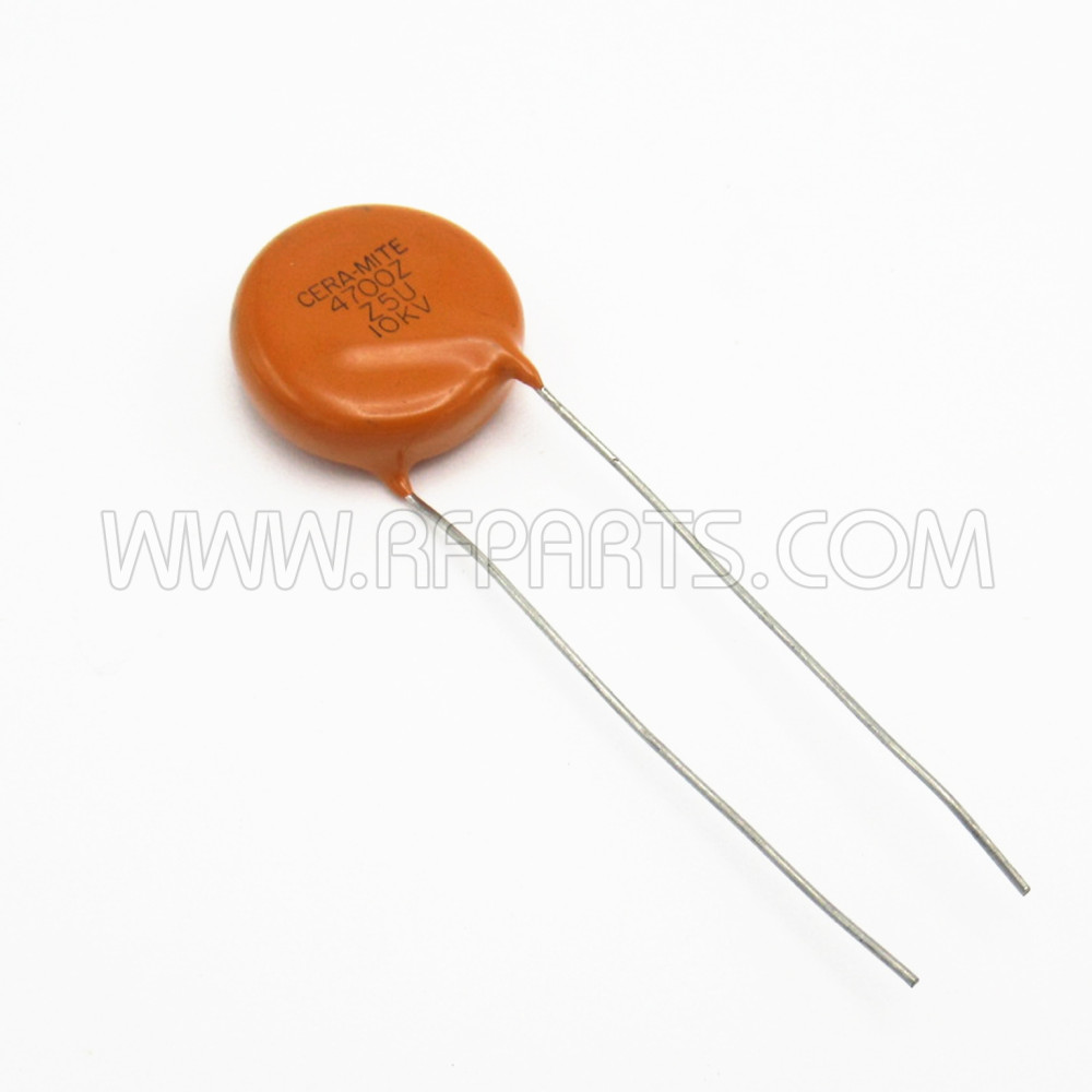 Z5U Cera-Mite Ceramic Disc Capacitor 4700pf 10KV New Old Stock