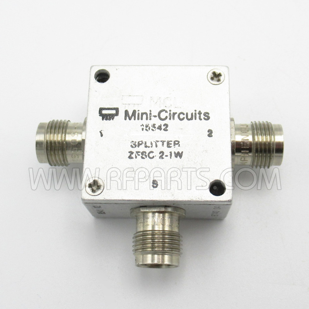 ZFSC-2-1W, Mini-Circuits,TNC, Power, Splitter/Combiner, Used