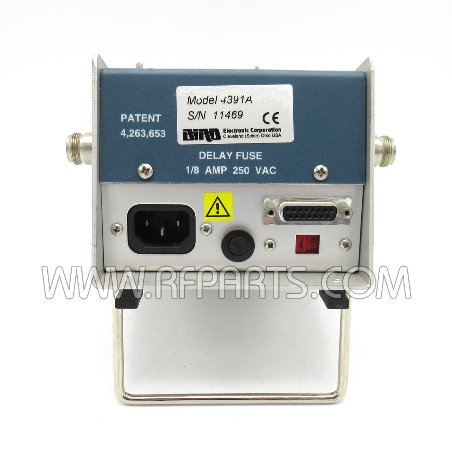 Bird 4391M Dual Element Wattmeter RF Power Analyst 4391 for sale online 