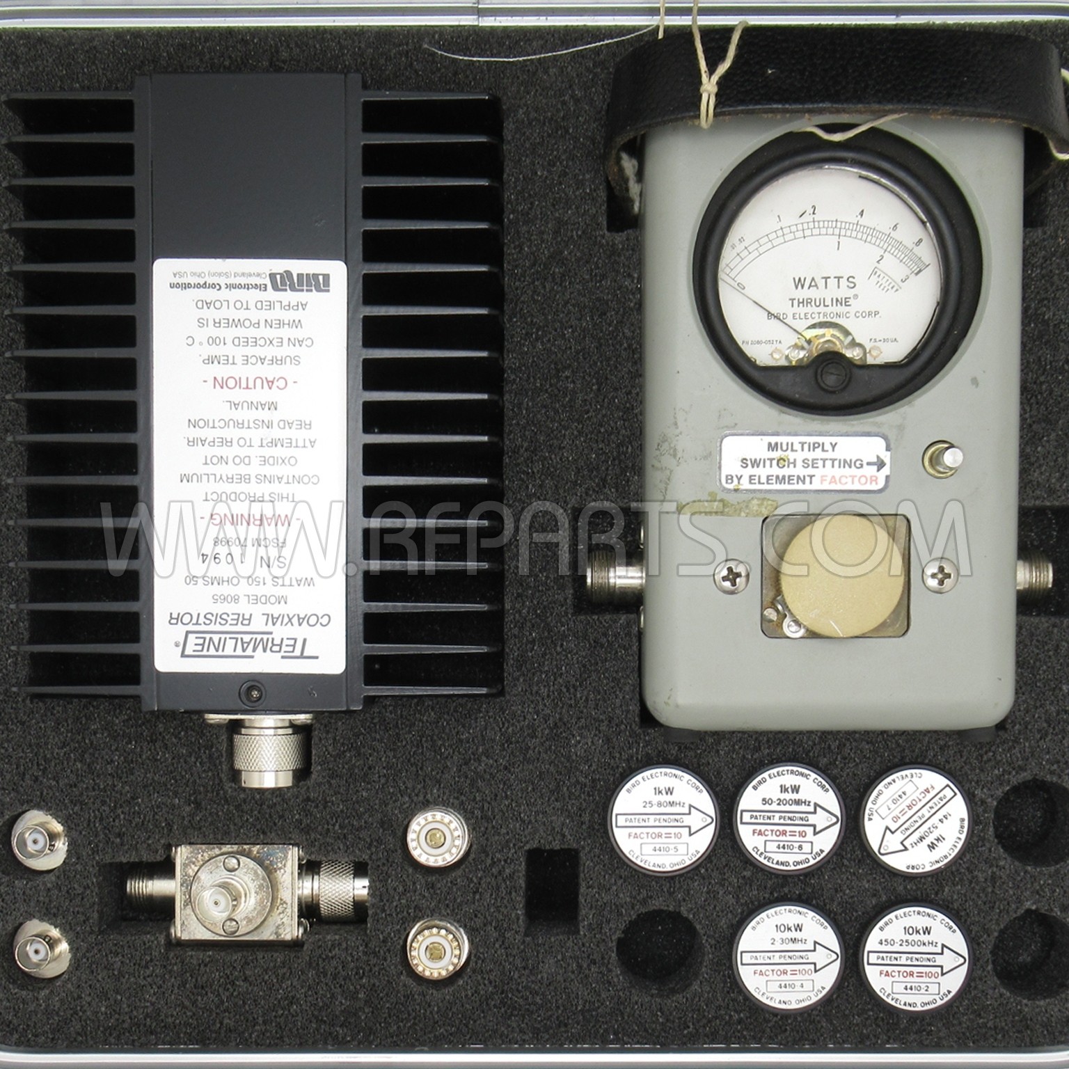 4410-097 Bird Broadband RF Power Meter Kit AN/URM-213 (Pull)