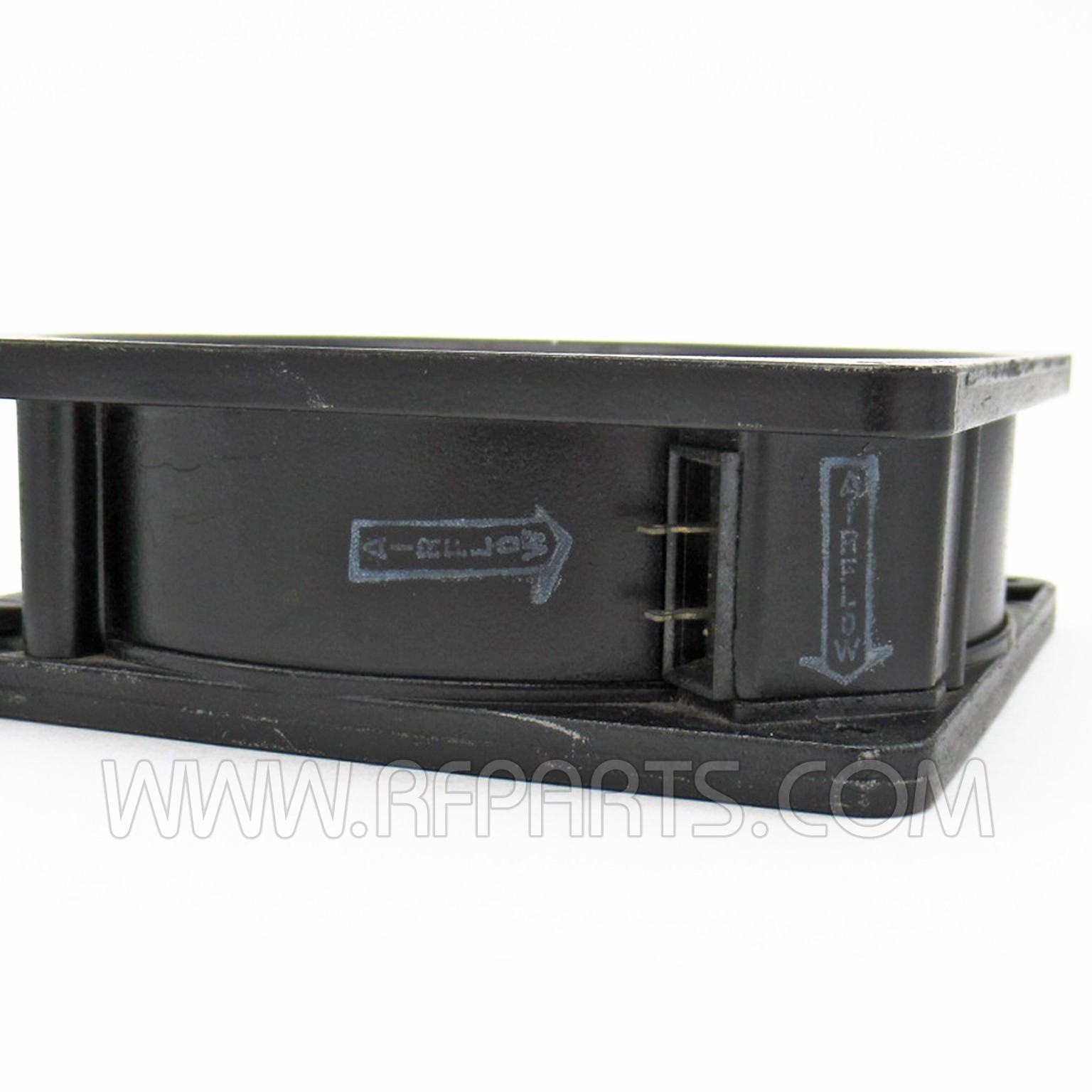 Ventilateur de sol en métal Aidone (moteur 90 W AC 230 V) noir