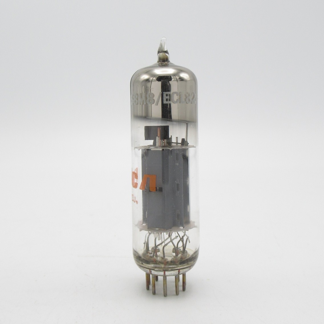 6BM8 Triode Pentode Tube MFR RCA Great Britain SKU 6BM8 RCA New 
