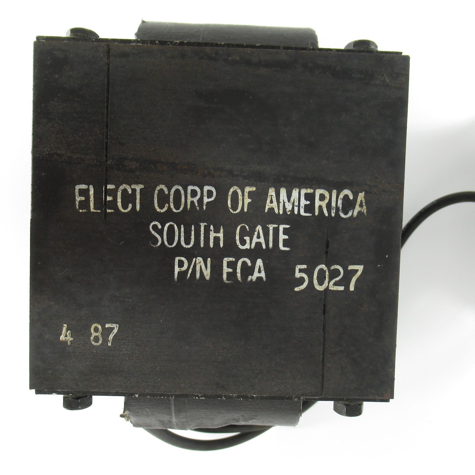 ECA5027 HV Swinging Choke Transformer, 15-8 Henry, 1.5 amp 