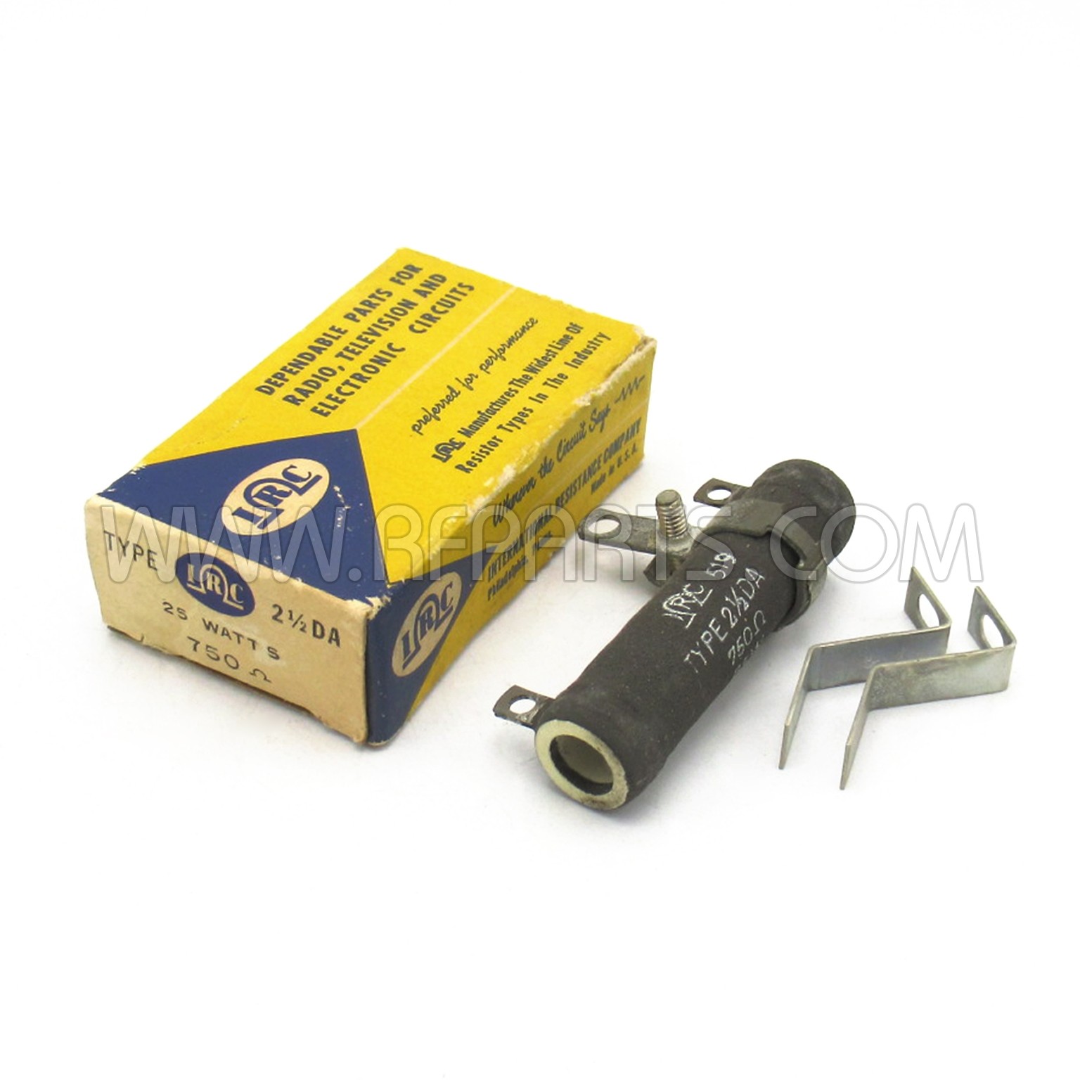 thumbnail image 2 of Tech 2.7 Ohm 25W Ceramic Resistor - 2 Pieces, 2.7R 25 Watts - USA Seller 2 of 6
