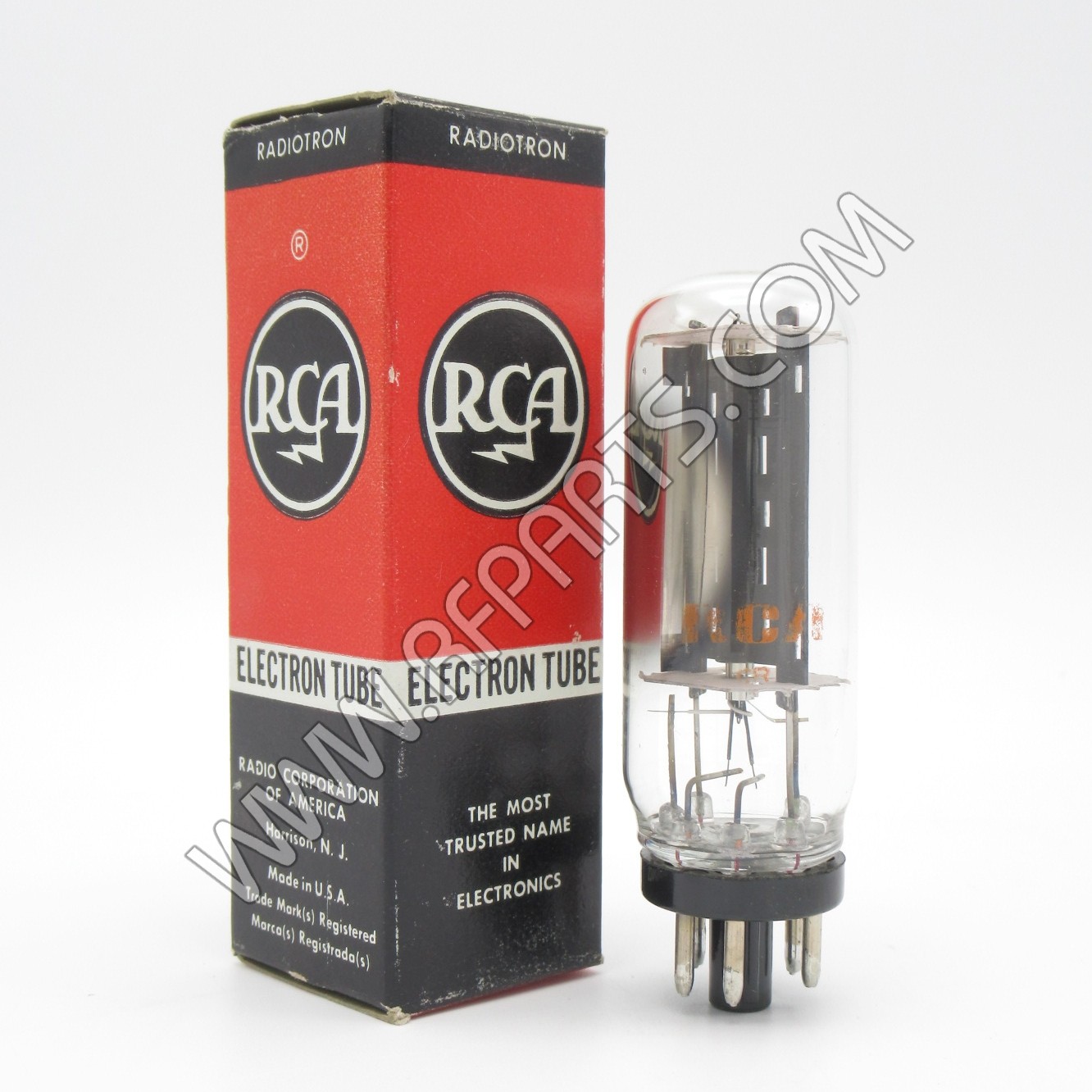 6AU4GTA Half Wave High Vacuum Rectifier Tube. MFR RCA, GE, CBS