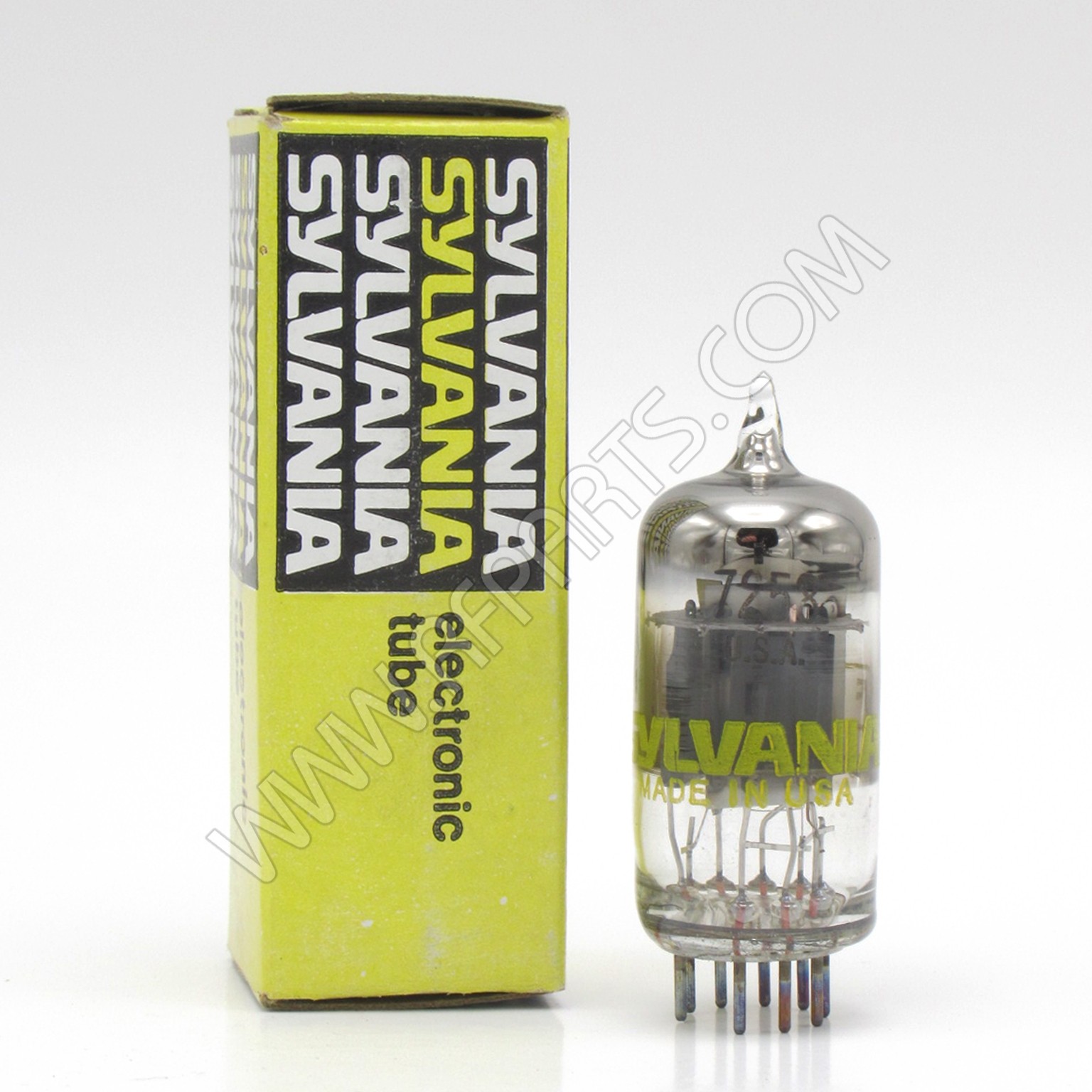 7258, Sylvania, Sharp Cutoff, Pentode, and MediumMu, Triode, New Old Stock