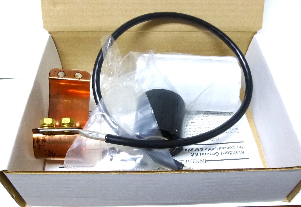 NEW SureGround Grounding Kit for 1-5/8 in coaxial cable SG158-12B2U 