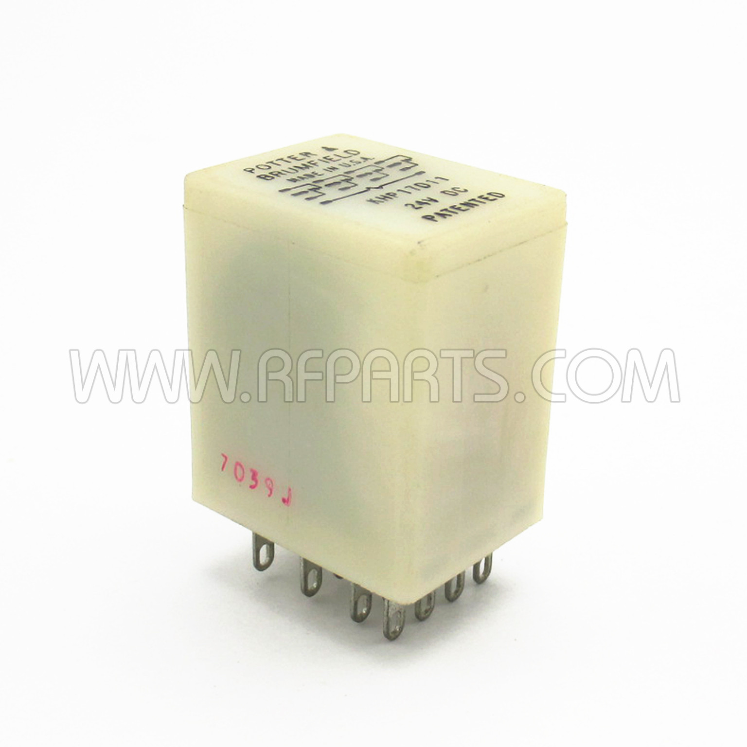 KHP17D11 Potter & Brumfield Relay 24V DC, New Old Stock