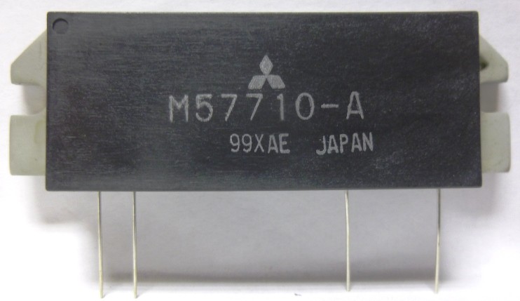 M57737  Original Mitsubishi 4P SIP RF Power Output IC  35W 1 pc