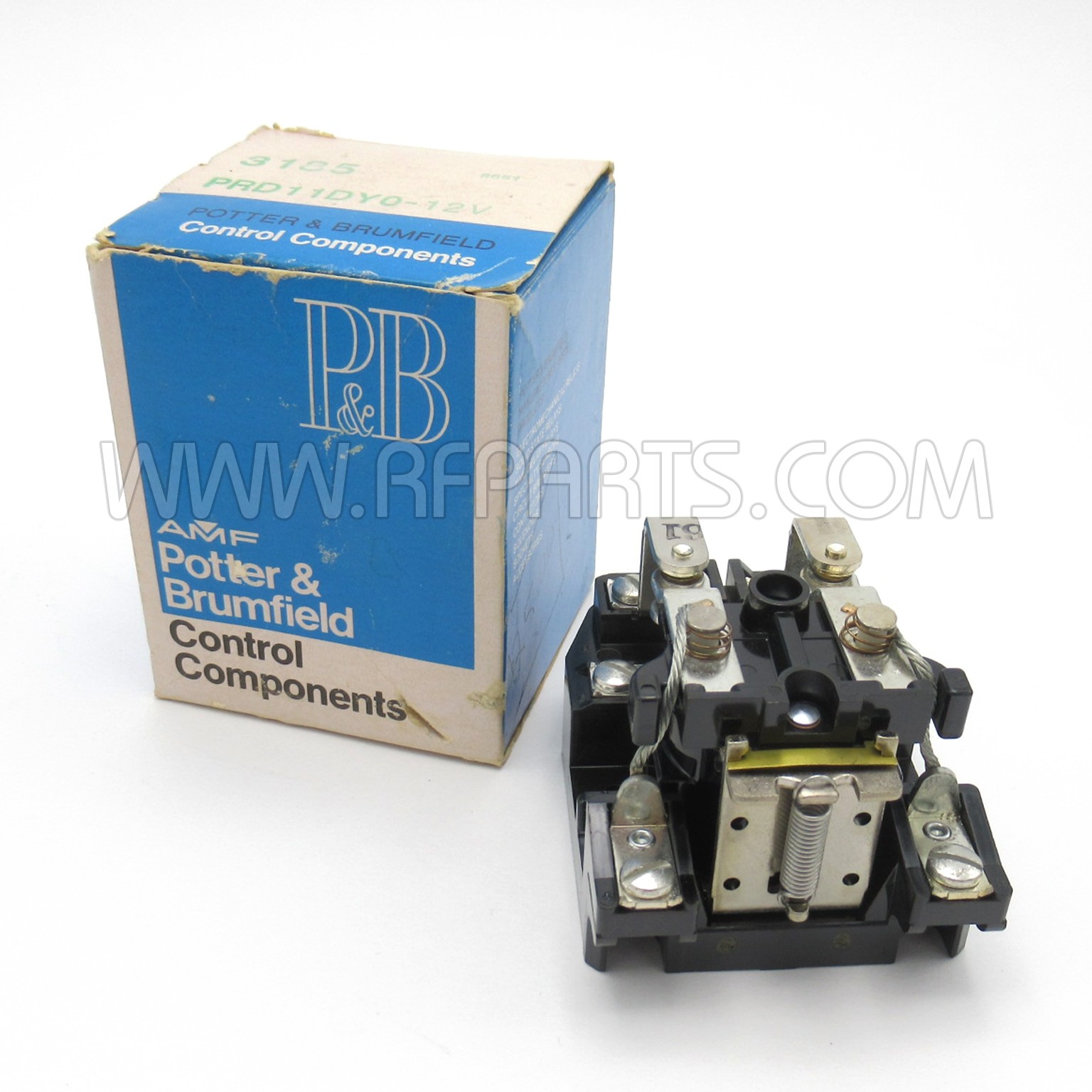 PRD11DY0, Potter & Brumfield, Power Relay, New Old Stock, New In Box