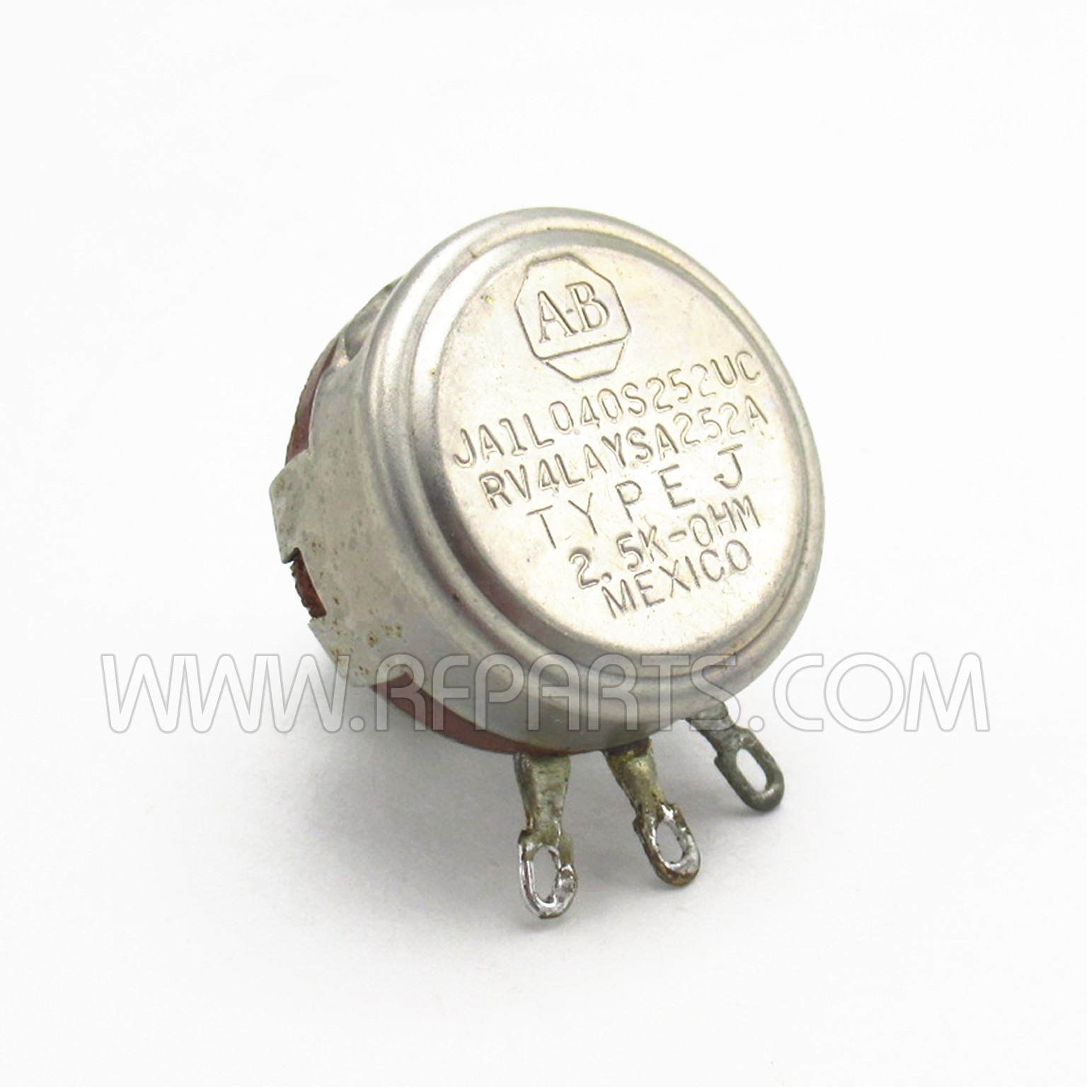 RV4LAYSA252A Allen Bradley Potentiometer 2.5k ohm 2 watt